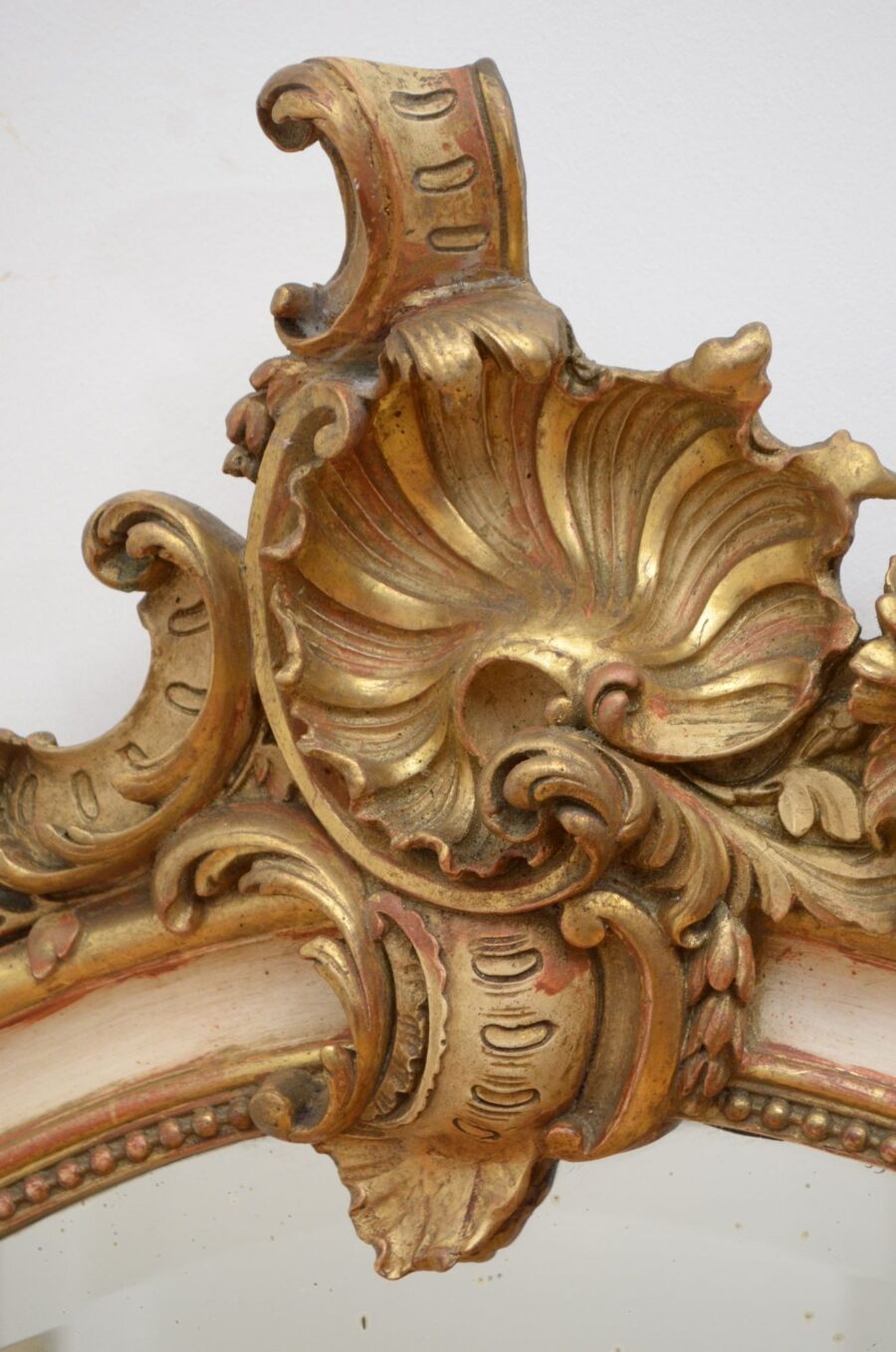 Antique 19th Century Wall Mirror - Image 8
