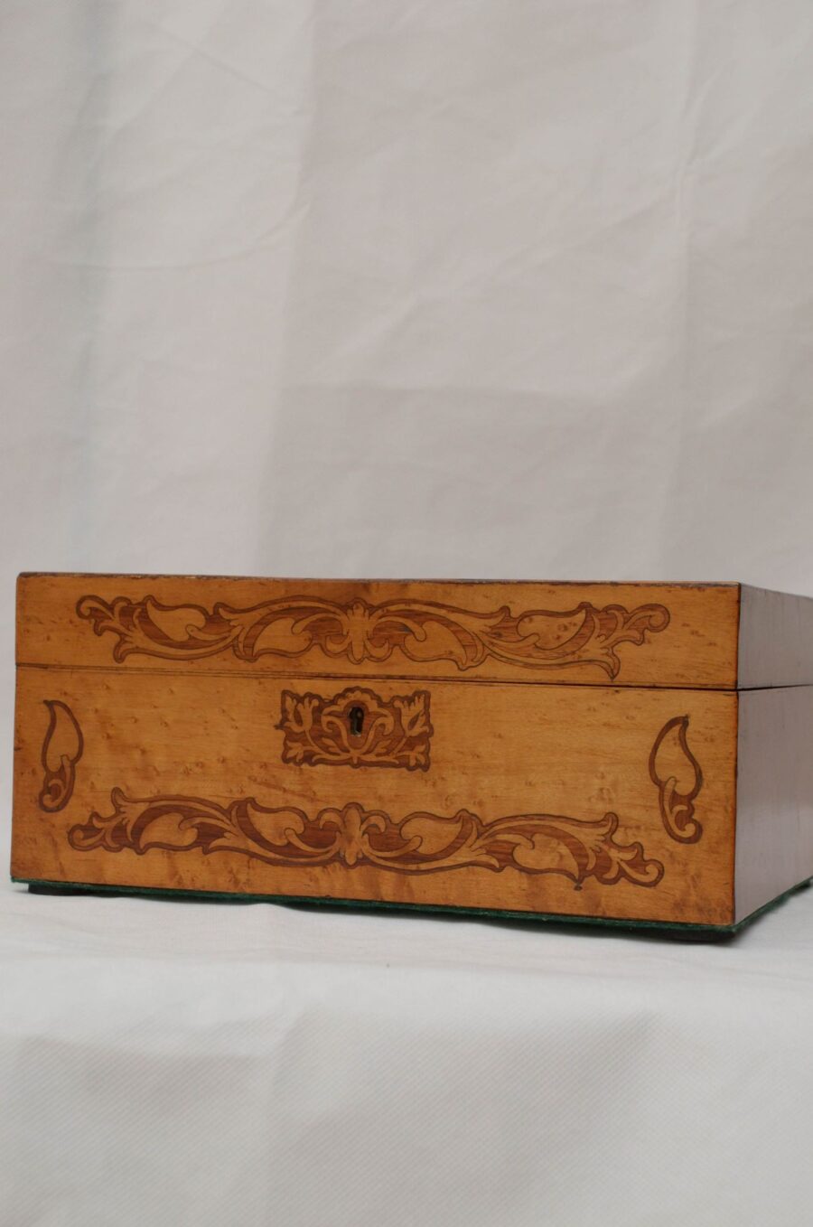 Superb Victorian Bird's-Eye Maple Jewellery Box - Image 8