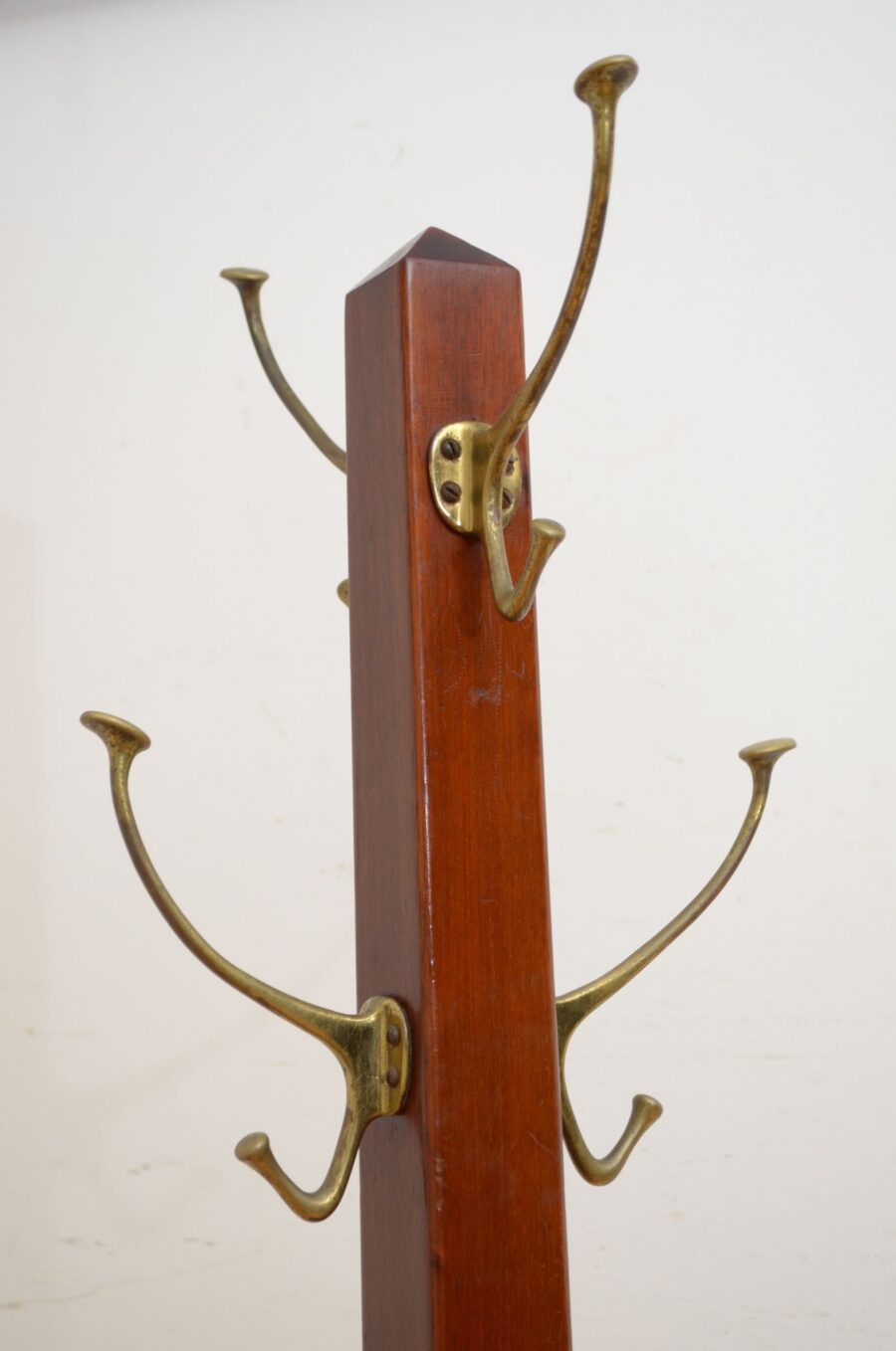 Arts and Crafts Coat Stand in Solid Mahogany - Image 8