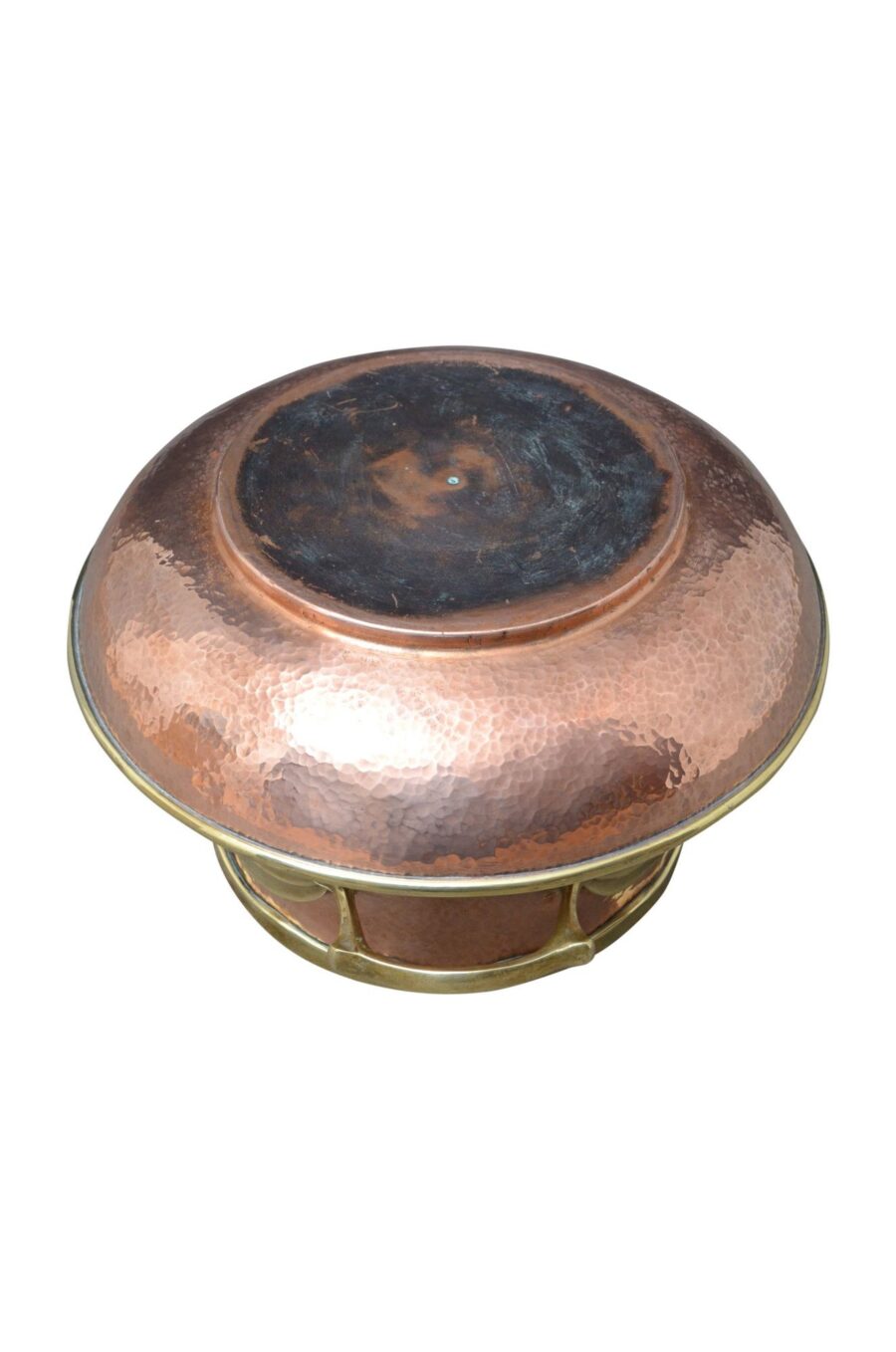 Large Victorian Copper and Brass Vessel - Image 10
