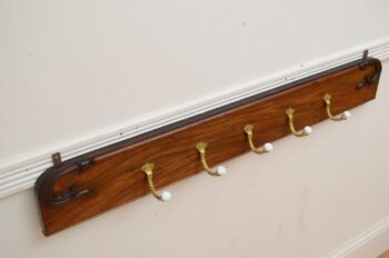 English Antique Coat hooks Coat Rack