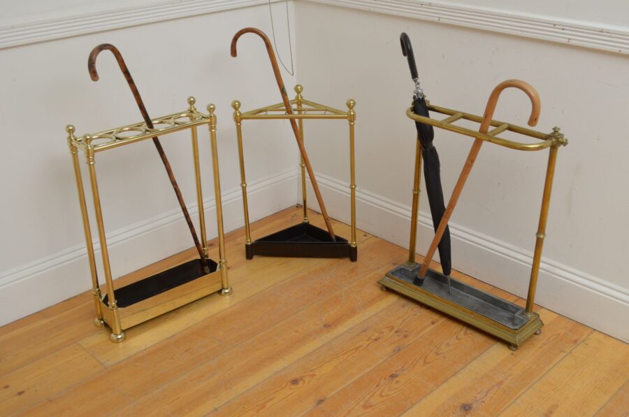 Rare Victorian Corner Umbrella Stand - Image 11
