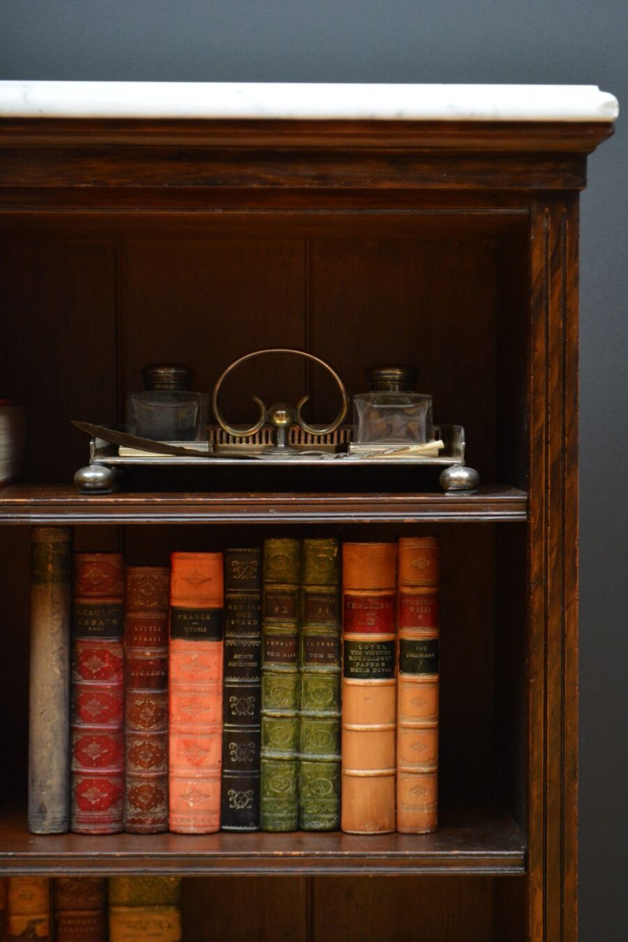 J. Shoolbred Low Open Bookcase - Image 11