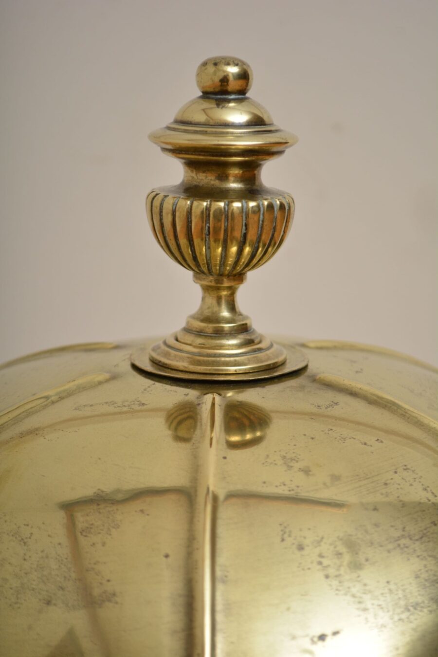 Edwardian Brass Coal Bin Plant Pot Planter - Image 3