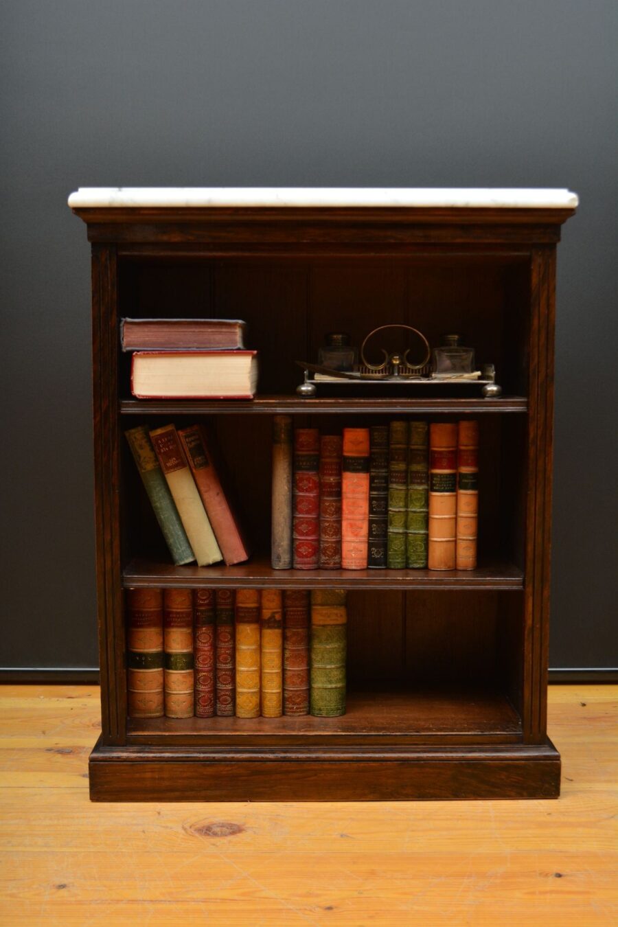 J. Shoolbred Low Open Bookcase - Image 8