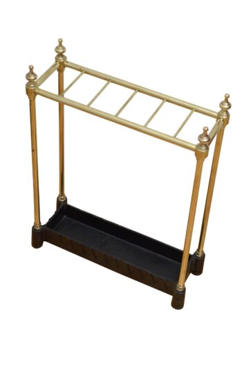 English Brass Umbrella Stand