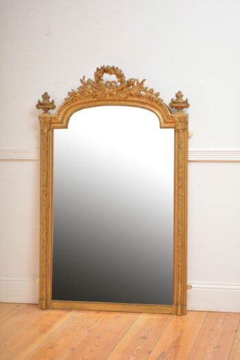 French Glitwood Pier Mirror Wall Mirror H140cm