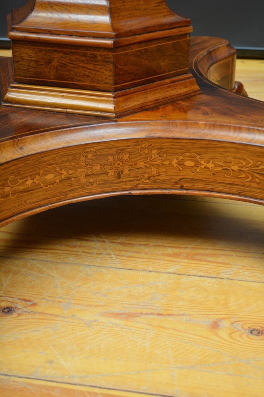 French Inlaid Gueridon Table - Image 15