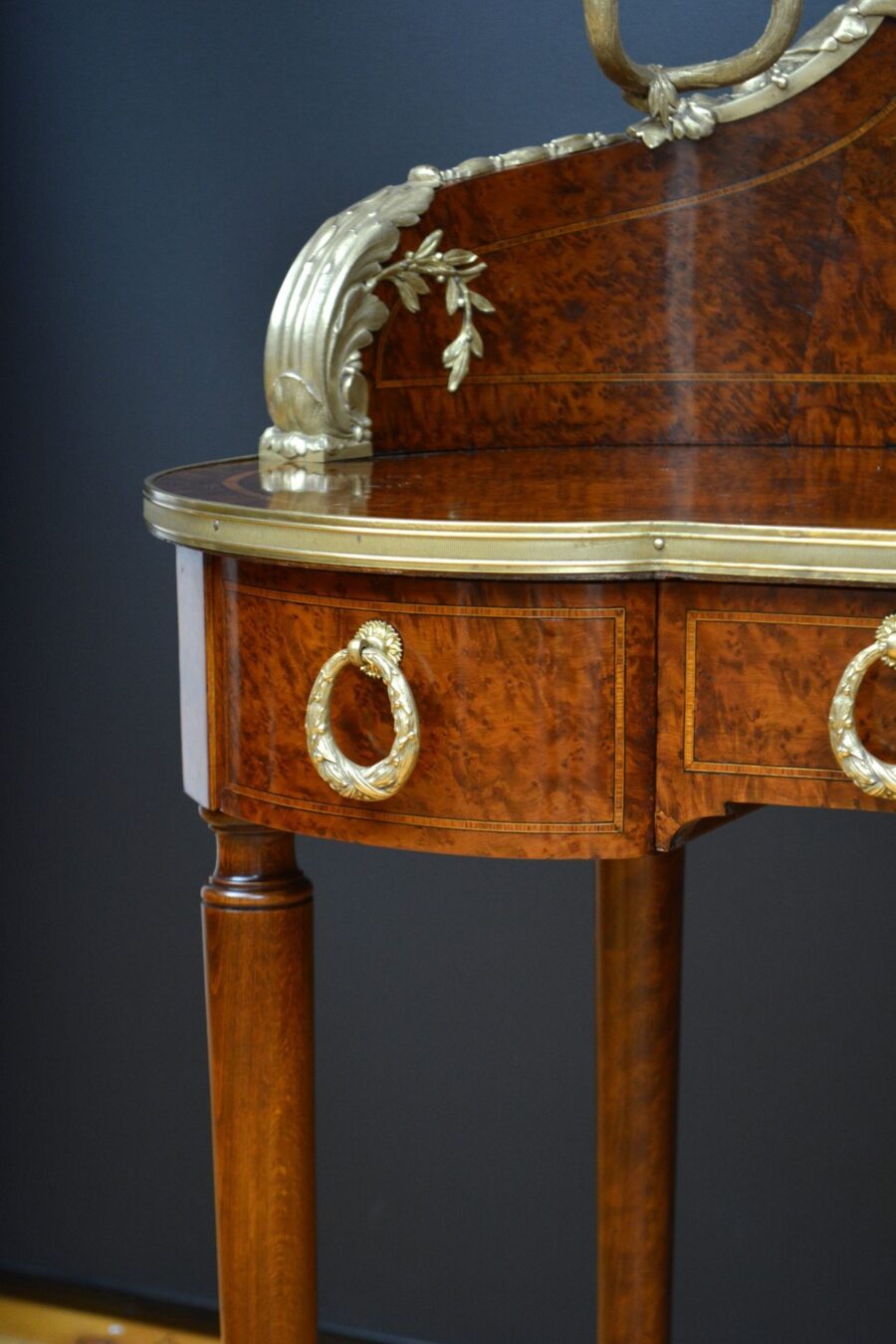 Superb French Chateau Shaped Dressing Table - Image 16