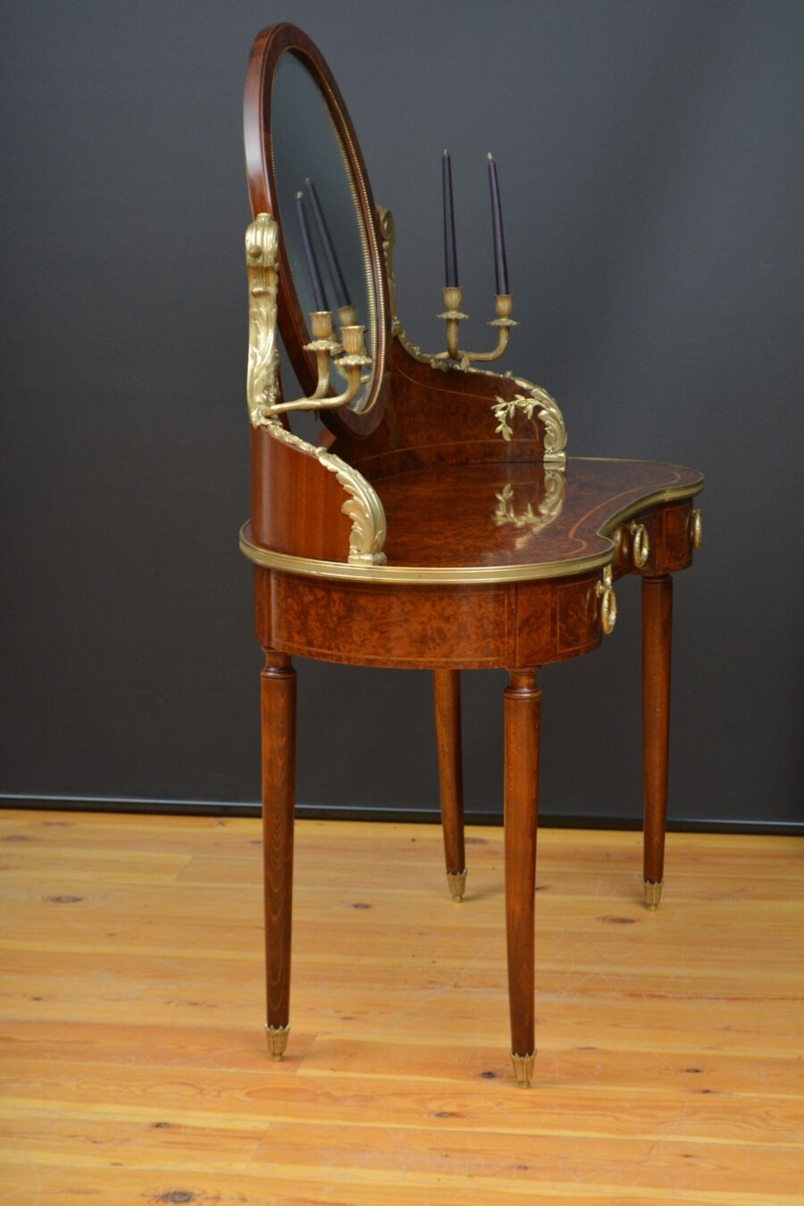 Superb French Chateau Shaped Dressing Table - Image 19