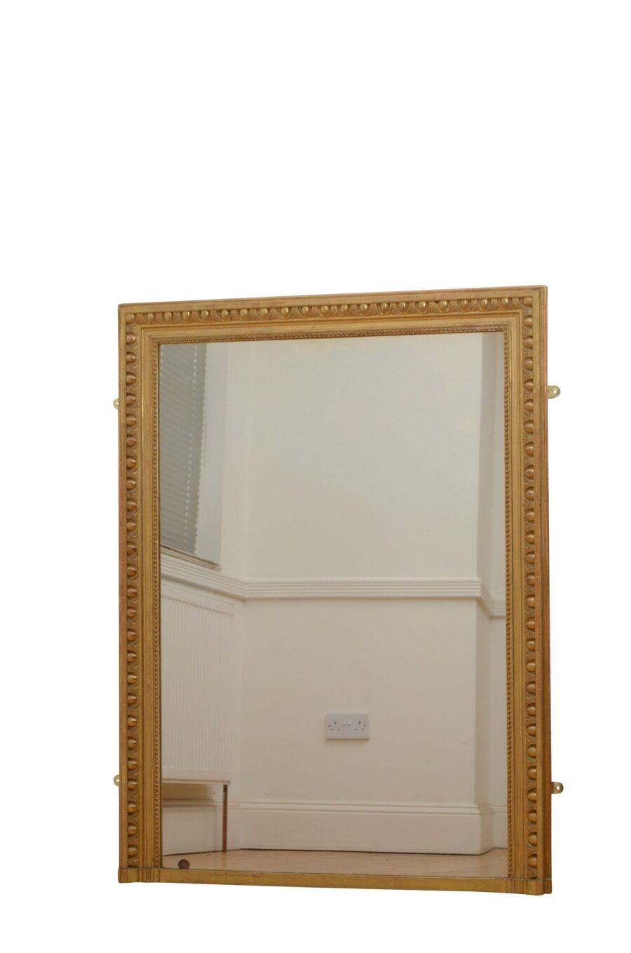 Antique Gold Leaf Wall Mirror H132cm - Image 2