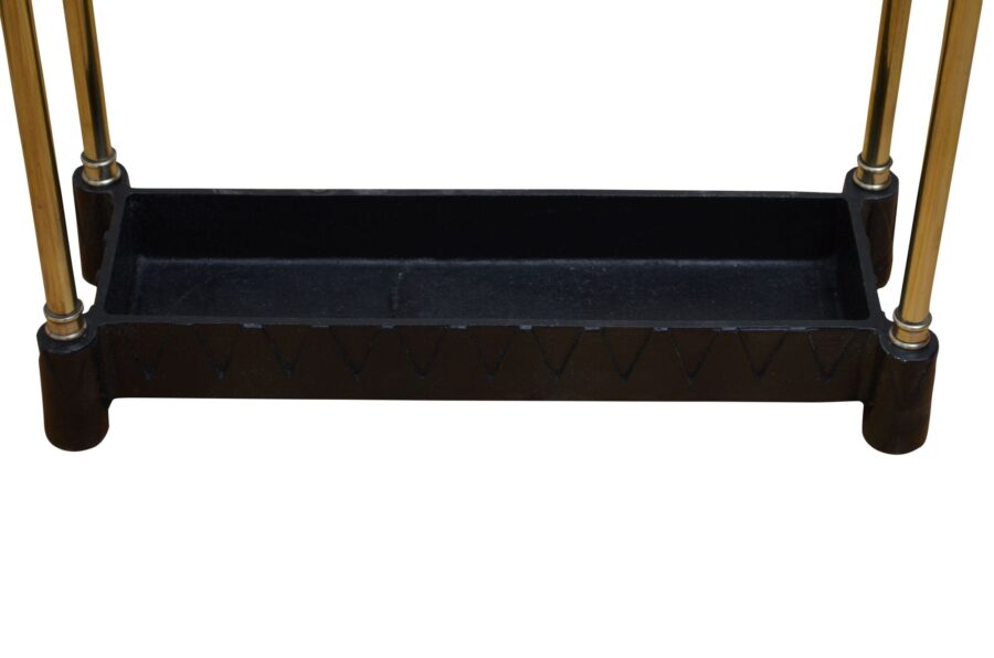 English Brass Umbrella Stand - Image 5