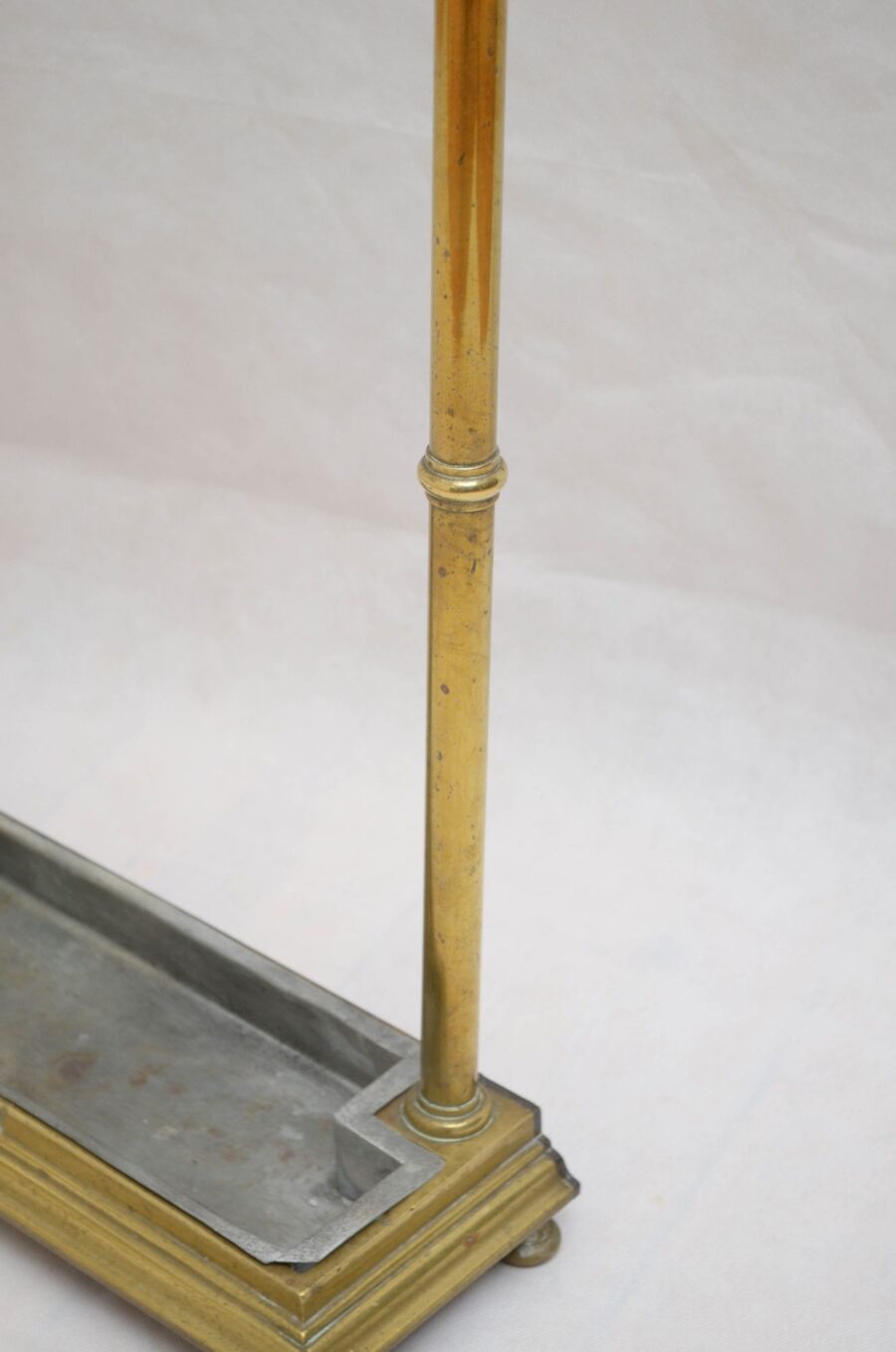 Victorian Brass D Shaped Walking stick Stand Umbrella Stand - Image 6