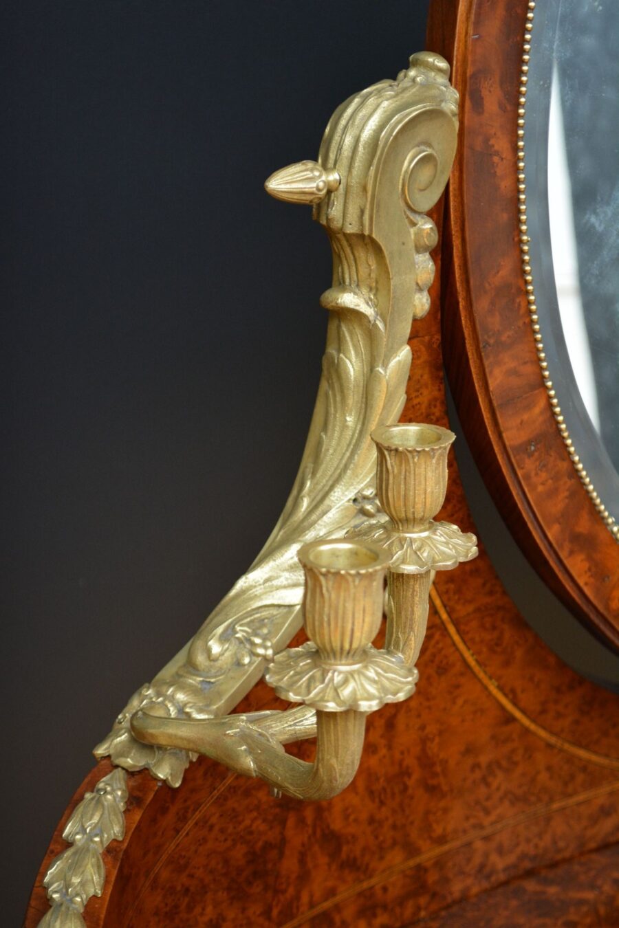 Superb French Chateau Shaped Dressing Table - Image 6