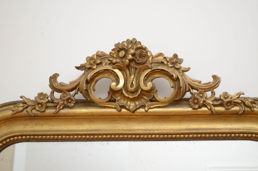 Fine 19th Century French Giltwood Mirror - Image 9