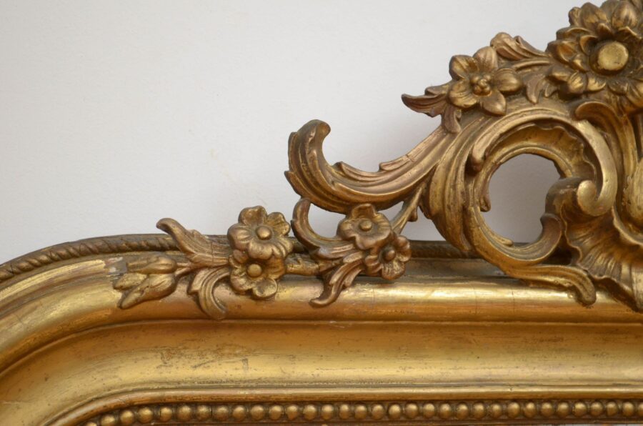 Fine 19th Century French Giltwood Mirror - Image 10