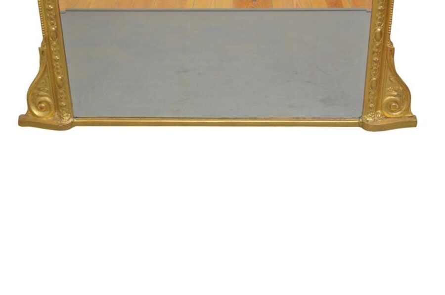 Giltwood Mantel Mirror - Image 9