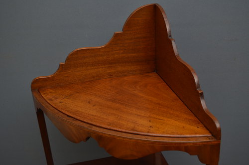 Georgian Corner Washstand