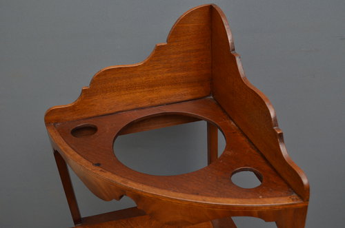 Georgian Corner Washstand