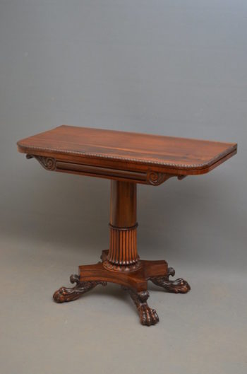 Superior William IV Tea Table
