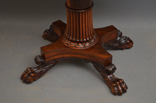 Superior William IV Tea Table