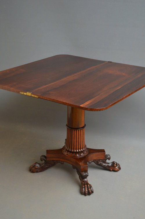 Superior William IV Tea Table