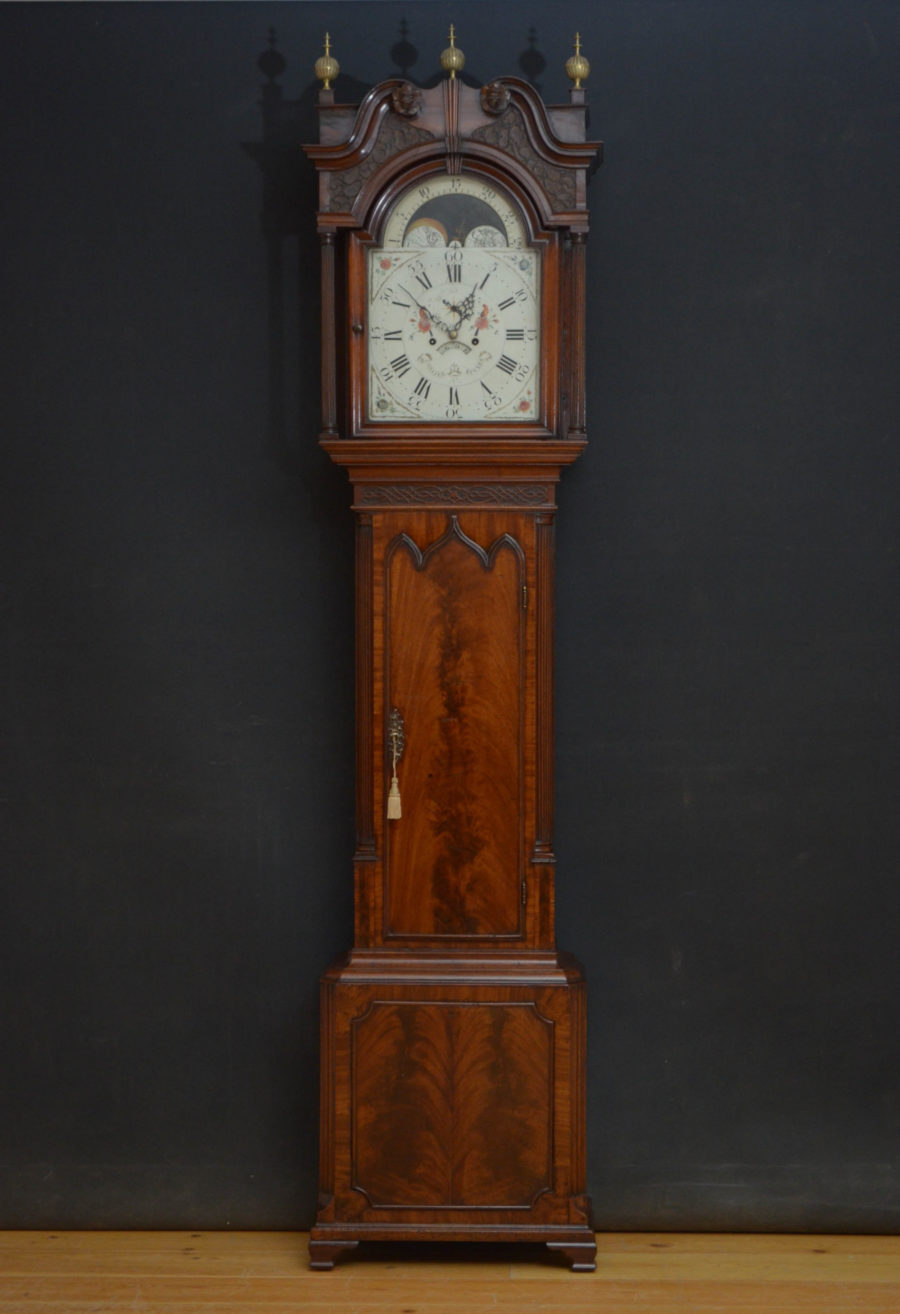 Georgian longcase clock