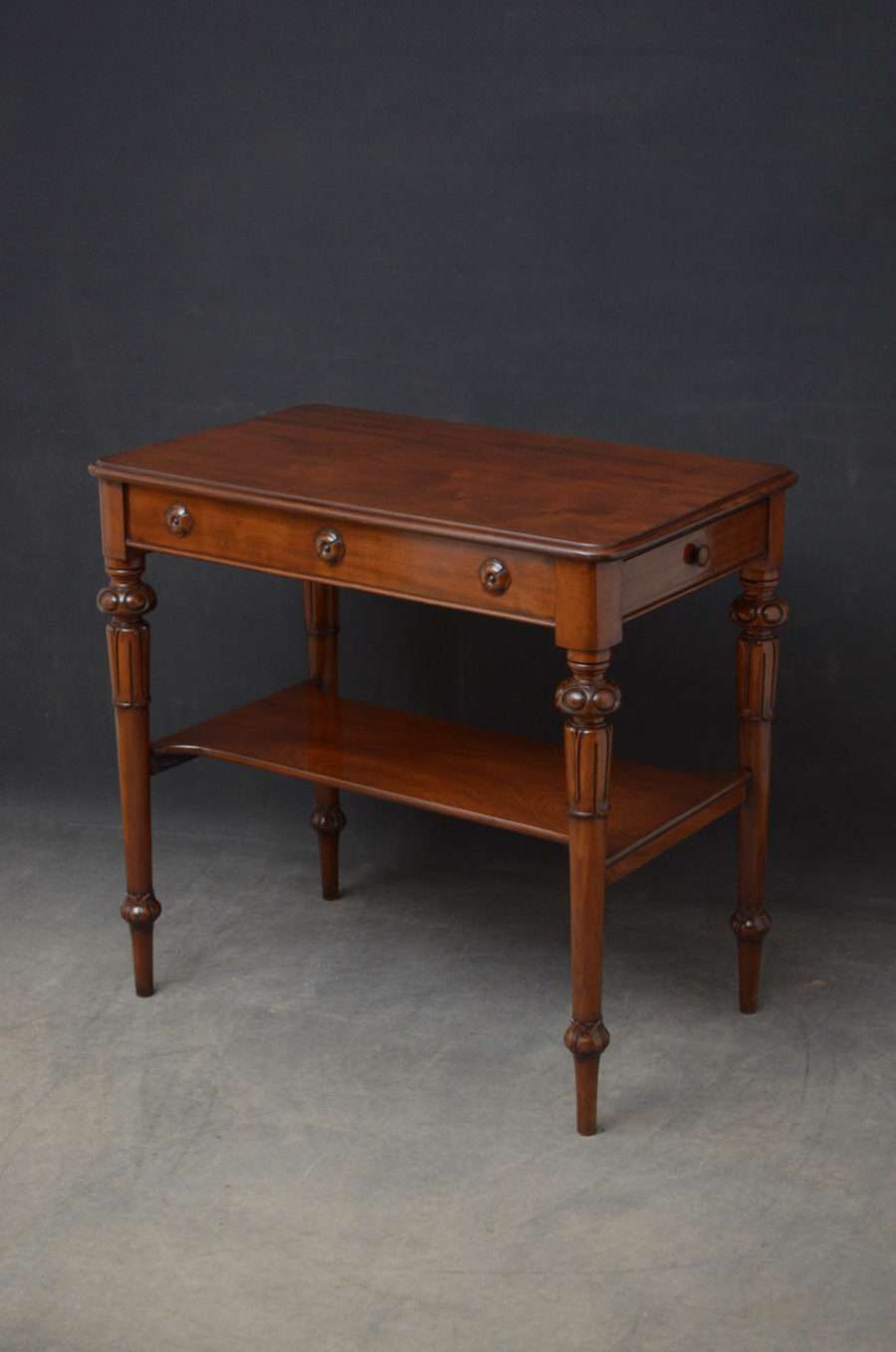 Tall Early Victorian Mahogany Table