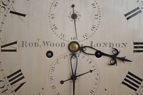 George III Longcase Clock by Robert Wood, London