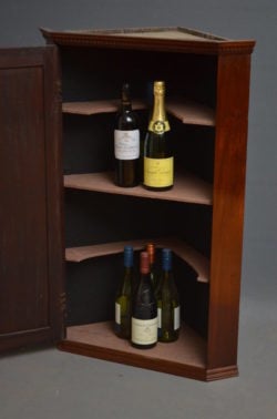 Georgian Drinks Cabinet - Corner Cupboard