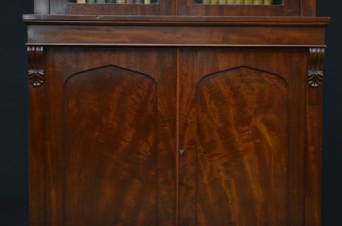Fine William IV Mahogany Bookcase