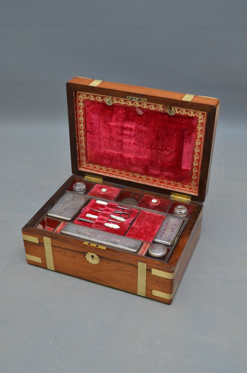 Victorian Rosewood Jewellery Box