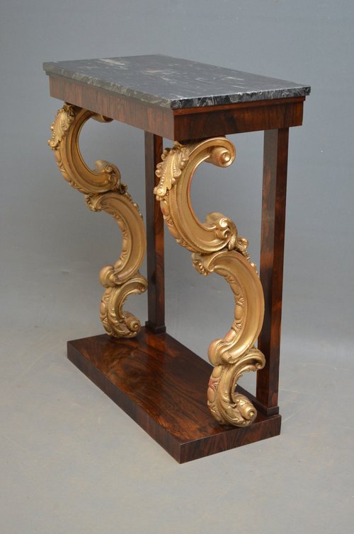 Magnificent Regency Console Table